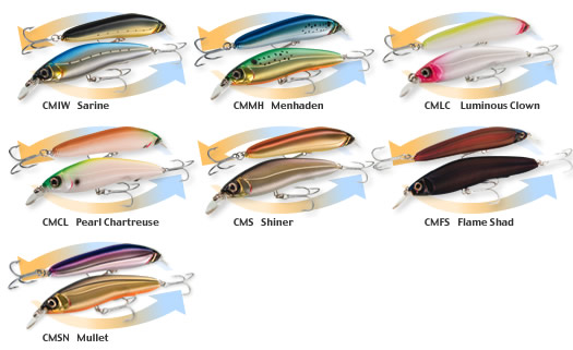 цвета color SASHIMI MINNOW 130F